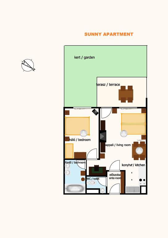 Sunny Apartman 시오포크 외부 사진